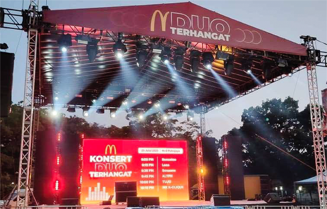 McDonald's Duo Terhangat Concert